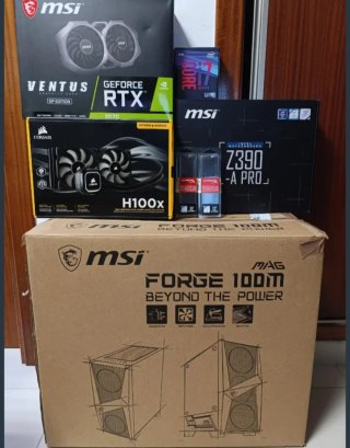Ordenador Gaming i7-9700K, 2070 Ventus, 16GB DDR4