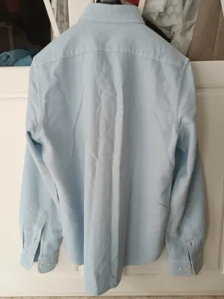 Camisa Piqué Scalpers Azul Talla M