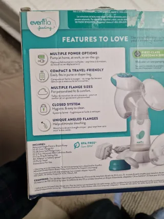 Sacaleches Eléctrico Evenflo Advanced