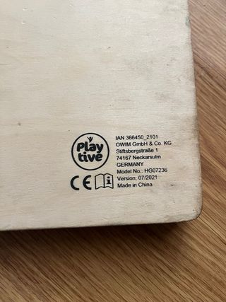 Juego de mesa infantil granja bebés