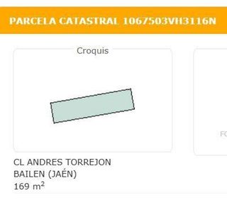 Terreno en venta en Bailén