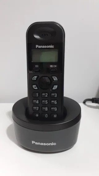 Teléfono Inalámbrico Panasonic Negro