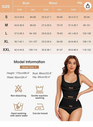 Body contenitivo modellante donna snellente