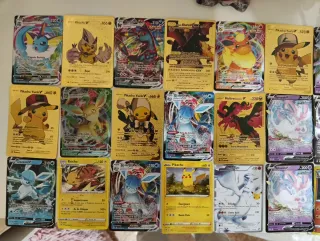 Cartas Pokémon V y VMAX, oro