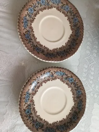 2 Platos de Té La Cartuja de Sevilla