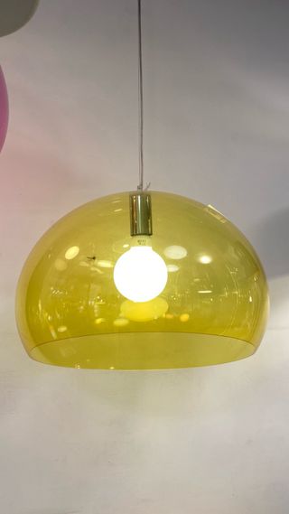 Lampada a sospensione Kartell gialla