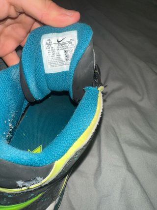 Zapatillas Nike Air Negro/Teal/Amarillo