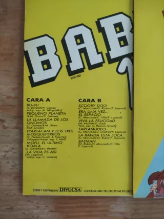 Lotes Vinilos Infantiles Baby Mix 2 y 4