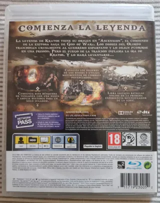 God of War: Ascension PS3