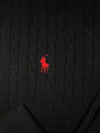 Jersey Polo Ralph Lauren Negro Talla M