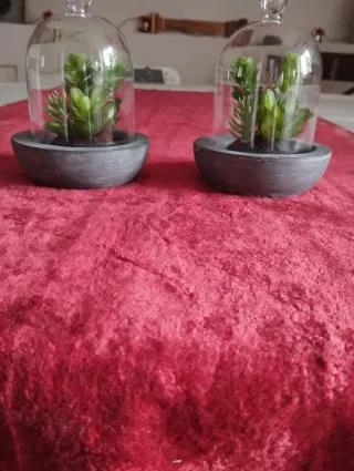 Planta Artificial Decorativa Cristal