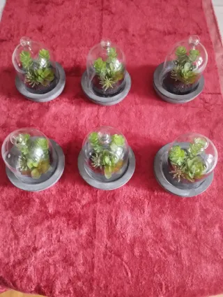 Planta Artificial Decorativa Cristal