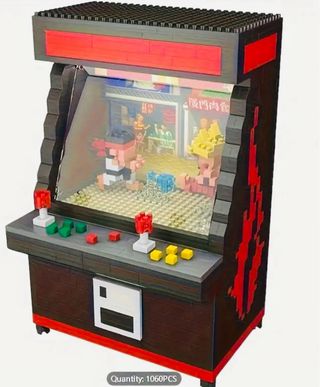 Set Bloques Arcade Street Fighter Retro