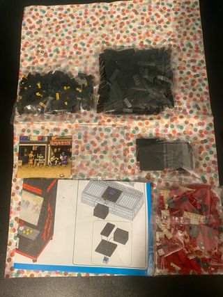 Set Bloques Arcade Street Fighter Retro