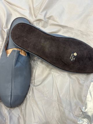 Zapatillas MANZANO Piel Hombre Gris