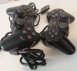 Lote 2 DualShock 2 ordenador originales para PS2