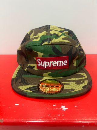 Gorra Supreme 5 Panel Camuflaje Militar