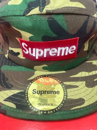 Gorra Supreme 5 Panel Camuflaje Militar