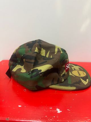 Gorra Supreme 5 Panel Camuflaje Militar