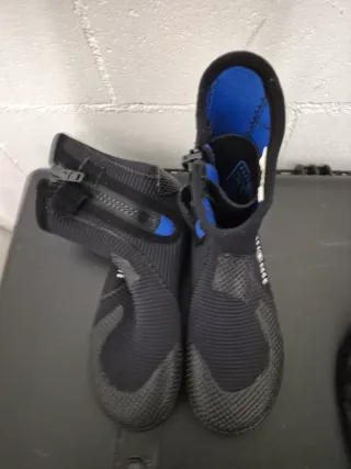 Botas de buceo con cremallera Aqualung calcetin