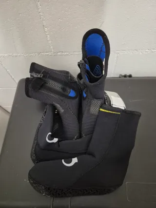 Botas de buceo con cremallera Aqualung calcetin