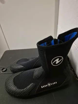 Botas de buceo con cremallera Aqualung calcetin
