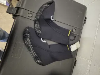 Botas de buceo con cremallera Aqualung calcetin