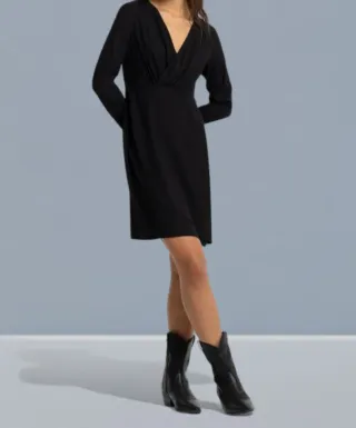 Vestido Negro Fiesta Elegante