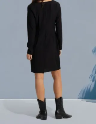 Vestido Negro Fiesta Elegante