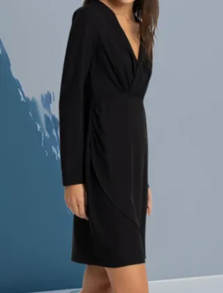 Vestido Negro Fiesta Elegante