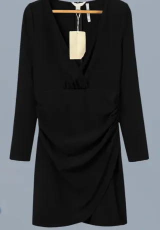 Vestido Negro Fiesta Elegante