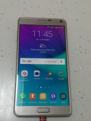 Samsung Galaxy Note 4 dorada