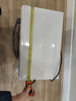 Horno eléctrico blanco