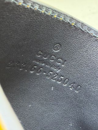 Portacarte Gucci GG Supreme Beige/Giallo