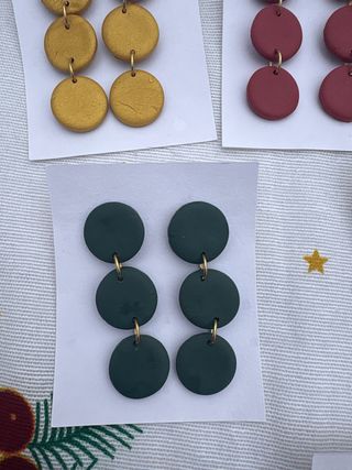 Pendientes hechos a mano