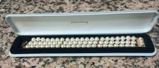 Pulsera Marcel Choury perlas y oro