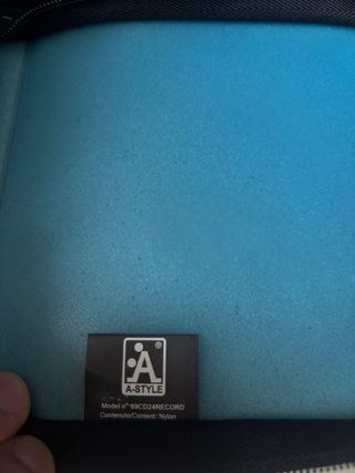 Porta CD/DVD con design dischi vinile