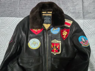 Cazadora AVIREX Top Gun Marrón