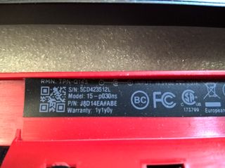 Portátil HP Pavilion 15-p030ns