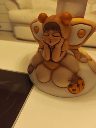 Lampada Thun fata con coccinella