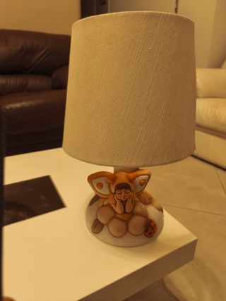 Lampada Thun fata con coccinella