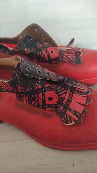 Vivienne Westwood Zapatos Brogue Piel/Caucho/