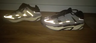 Zapatilla Adidas Niteball Negra y Gris