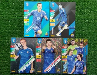 5 carte Adrenalyn XL Italia Esselunga