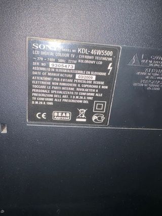 Televisor Sony Bravia KDL-45w5500 TV