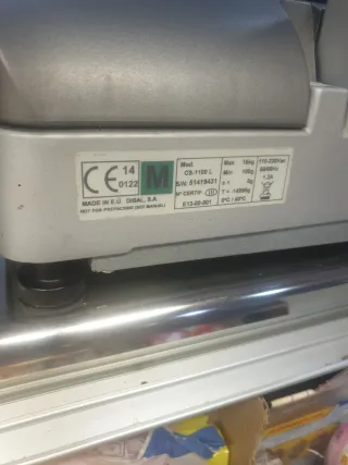 Balanza Dibal CS1100