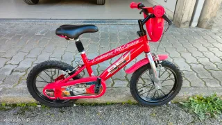Bicicletta rossa McQueen 14"
