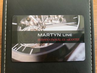 Reloj Martyn Line Automático Esqueleto