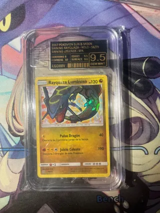 Rayquaza Luminoso Holo 9.5 Gem Mint