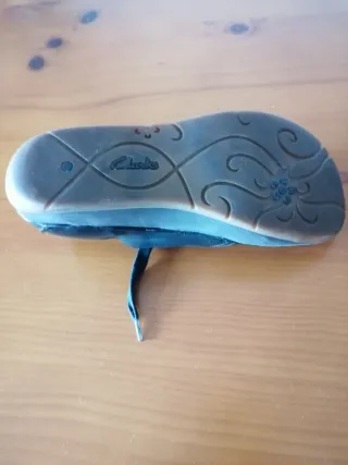 Zapatos Clarks Negros Cordones